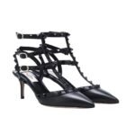 Valentino Rockstud Caged Pump 65Mm Black ZW2S0375VB8 0NO
