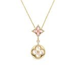 Louis Vuitton Colour Blossom Necklace Gold Q94355