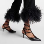 Valentino Rockstud Caged Pump 65Mm Black ZW2S0375VB8 0NO - Image 8