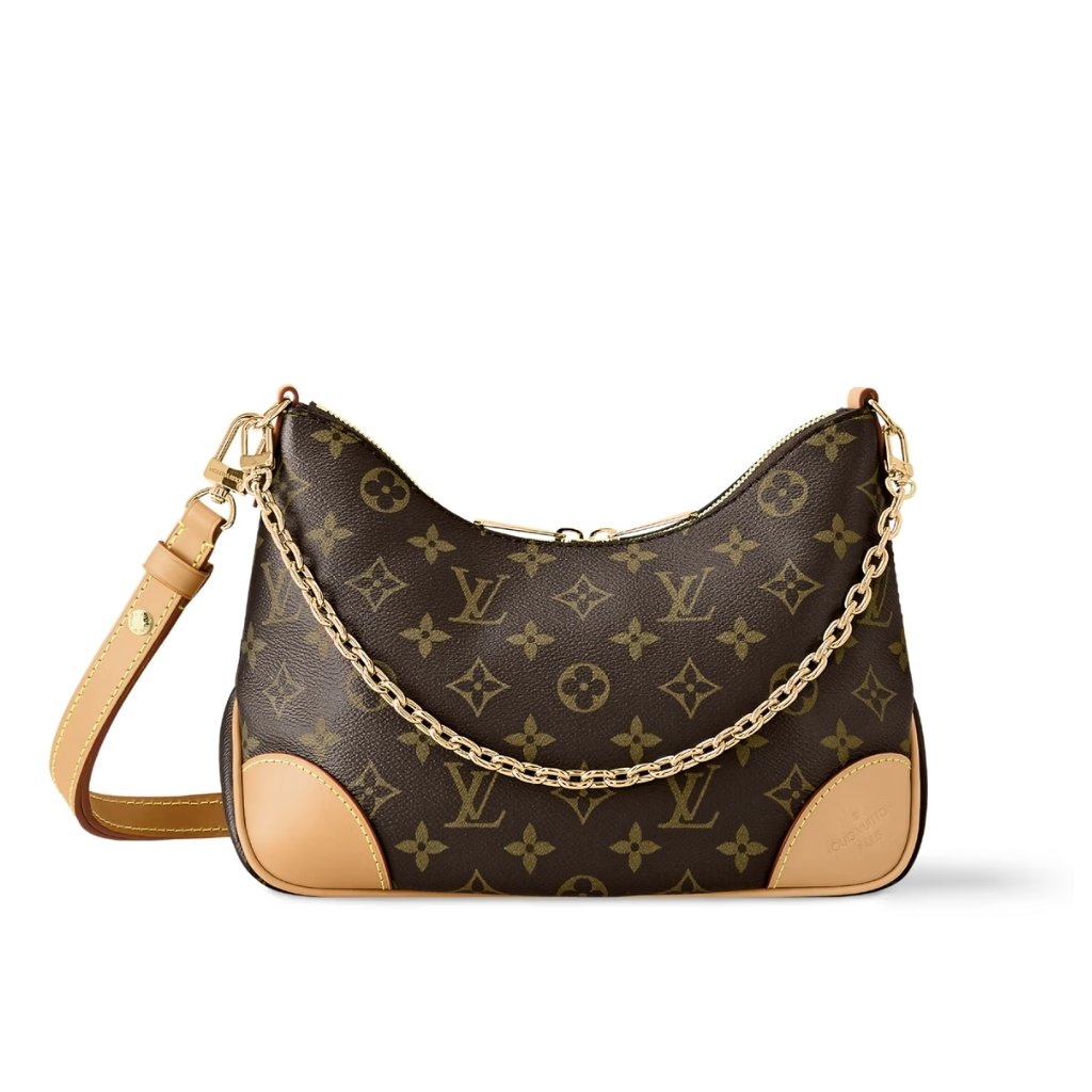 Thumbnail-Vip-11-1 Louis Vuitton Boulogne PM Monogram Canvas Shoulder Bag Natural 29cm M45832 - Image 1