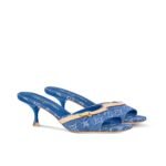 Louis Vuitton 6AM Mule Denim Blue 1ADIEX