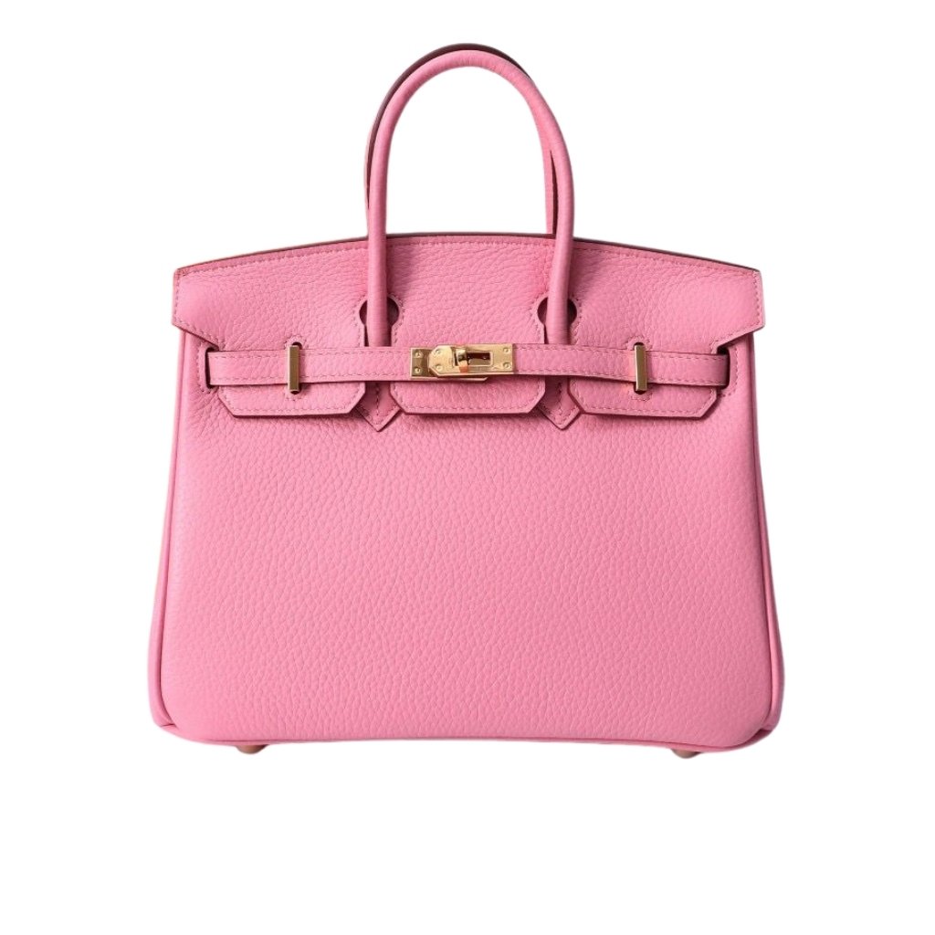 Thumbnails-2-1-3 Hermes Birkin 30 Togo Leather Gold Hardware Light Pink 30Cm - Image 1