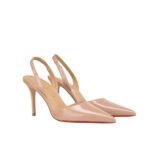 Christian Louboutin Apostropha Sling 80 Nappa Leather Beige 1240830N295