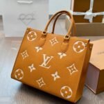 Louis Vuitton Onthego MM Tote Bag Orange 35Cm M45982 - Image 3