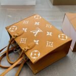 Louis Vuitton Onthego MM Tote Bag Orange 35Cm M45982 - Image 6