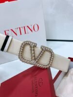 Valentino Garavani Reversible Belt With Signature Vlogo White - Image 7