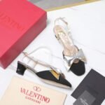 Valentino Bowow Slingback Pumps Black 6w2s0lb6qlj R1v - Image 9