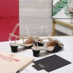 Valentino Bowow Slingback Pumps Black 6w2s0lb6qlj R1v - Image 3