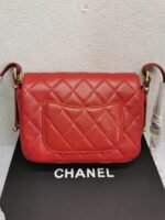 Chanel 23b Small Flap Bag Red 22cm - Image 3