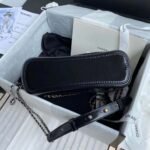 Chanel Gabrielle Small Hobo Bag Smooth Gold Silver Tone Black 20Cm As1582 B03936 94305 - Image 6