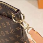 Louis Vuitton Odéon MM Monogram Canvas Shoulder Bag Brown 31 cm M45355 - Image 5