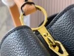 Louis Vuitton Capucines BB Black Arizona 27Cm M59466 - Image 7