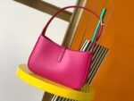 Saint Laurent Le 5 À 7 Hobo Bag In Smooth Leather Pink 25Cm - Image 7