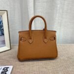 Hermes Birkin Mini Gold Hardware Epsom Brown 20Cm - Image 6