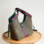 Gucci Giglio Small Tote Bag Dark Green 25Cm - Image 3