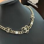 Chanel Heart Cc Necklace - Image 5