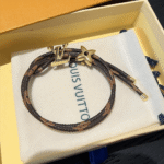 Louis Vuitton Lv Bloom Bracelet Monogram Brown M8416Z - Image 7