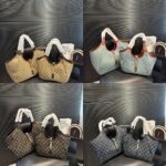 Gucci Mercato Medium Tote Bag GG Canvas Denim Blue 35cm - Image 9