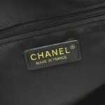 Chanel Shopping Bag Gold Tone Metal Black 33Cm AS5635 B20829 94305 - Image 9