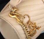Saint Laurent College Medium In Quilted Leather Beige 24Cm 600279Brm072721 - Image 7