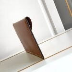 Valentino Garavani Rockstud Raffia Clutch Bag In Brown 28cm - Image 4
