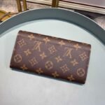 Louis Vuitton Sarah Wallet Monogram Canvas Coquelicot Red 19Cm M62236 - Image 4