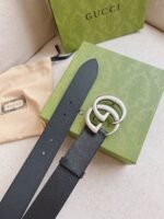 Gucci Mamon Gg Silver Logo Belt 4Cm - Image 2