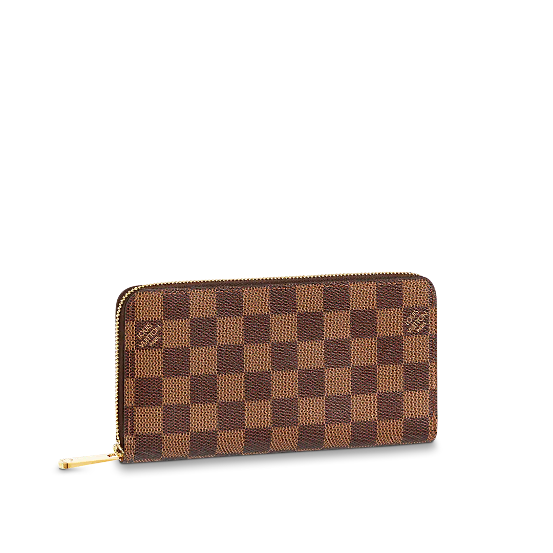 louis-vuitton-zippy-wallet-damier-ebene-canvas-wallets-and-small-leather-goods-N60046_PM2_Front-view-1 Louis Vuitton Zippy Wallet Damier Ebene N60046 - Image 1