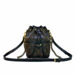 Louis Vuitton Bucket Monogram Bag Brown 20Cm