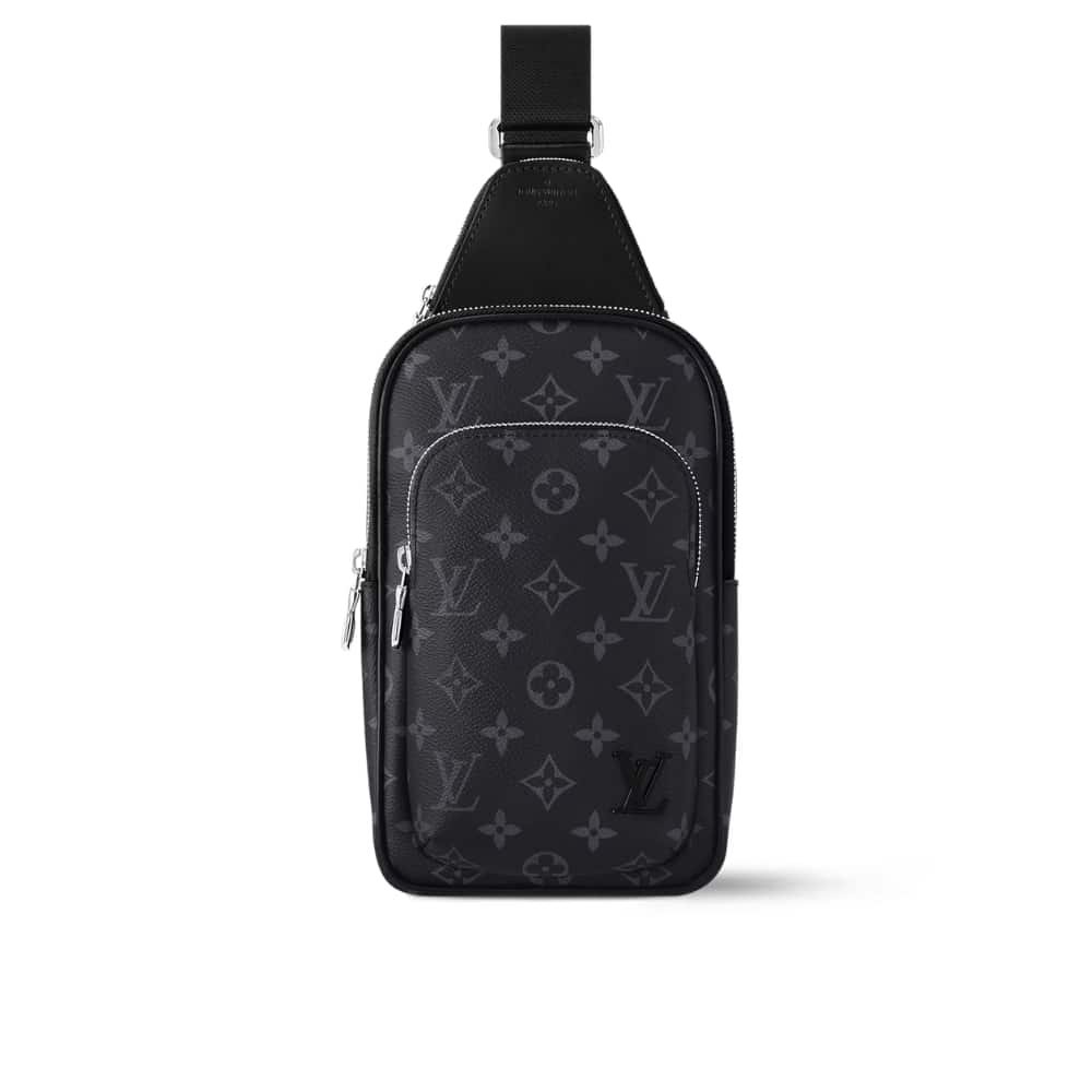 thumnail-8 Louis Vuitton Avenue Slingbag PM Monogram Eclipse Black 33cm M47137 - Image 1