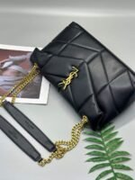 Saint Laurent Loulou Puffer Small Shoulder Bag In Black 28Cm - Image 3